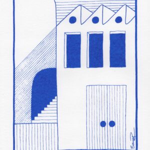 Intuitive architecture - White & blue
