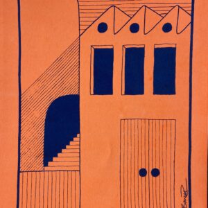 Intuitive architecture - Blue & orange
