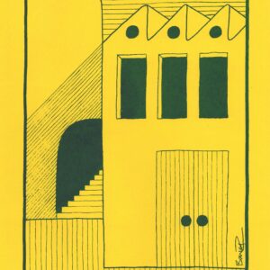 Intuitive architecture - Blue & yellow