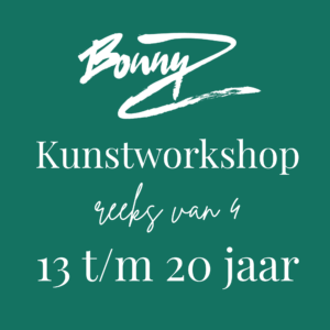 Workshopreeks 13 t/m 20 jaar