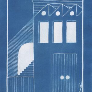 Intuitive architecture - Cyanotype