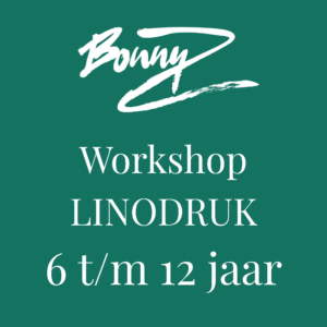 Workshop linodruk 6 t/m 12 jaar