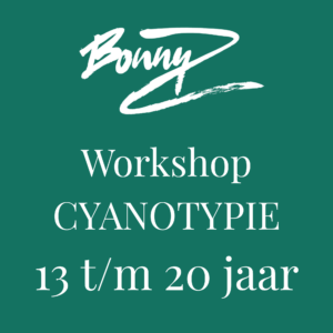 Workshop cyanotypie 13 t/m 20 jaar