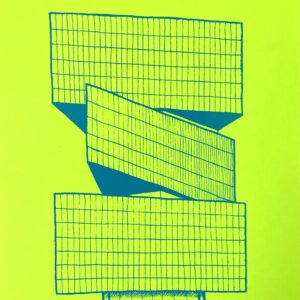 RAI hotel - Blue & Neon Yellow
