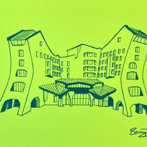 Amsterdam icon: Sandcastle
